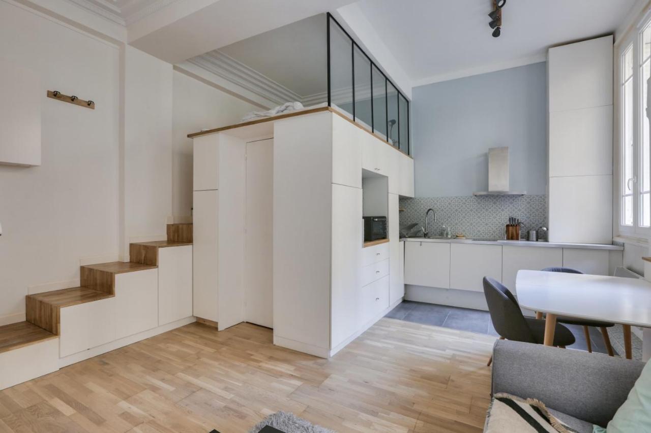 Charming Studio - Paris 18Th District Leilighet Eksteriør bilde